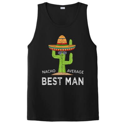 Fun Hilarious Funny Wedding Best Man PosiCharge Competitor Tank