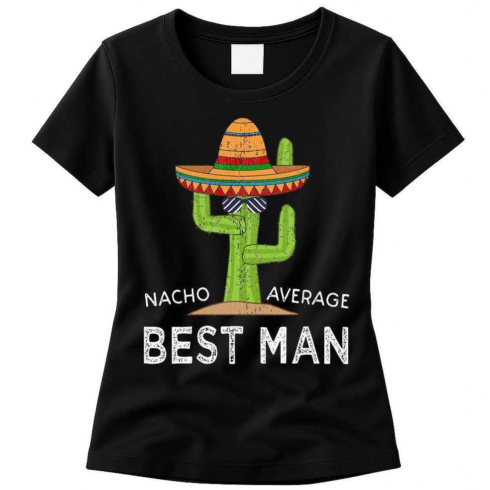 Fun Hilarious Funny Wedding Best Man Womens T-Shirt