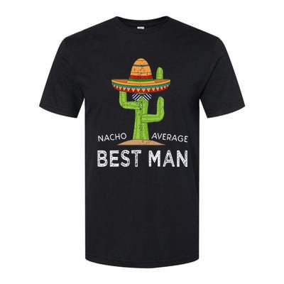 Fun Hilarious Funny Wedding Best Man Softstyle CVC T-Shirt