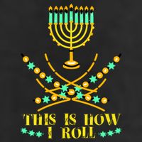 Funny Hanukkah Adult Drive Performance Visor