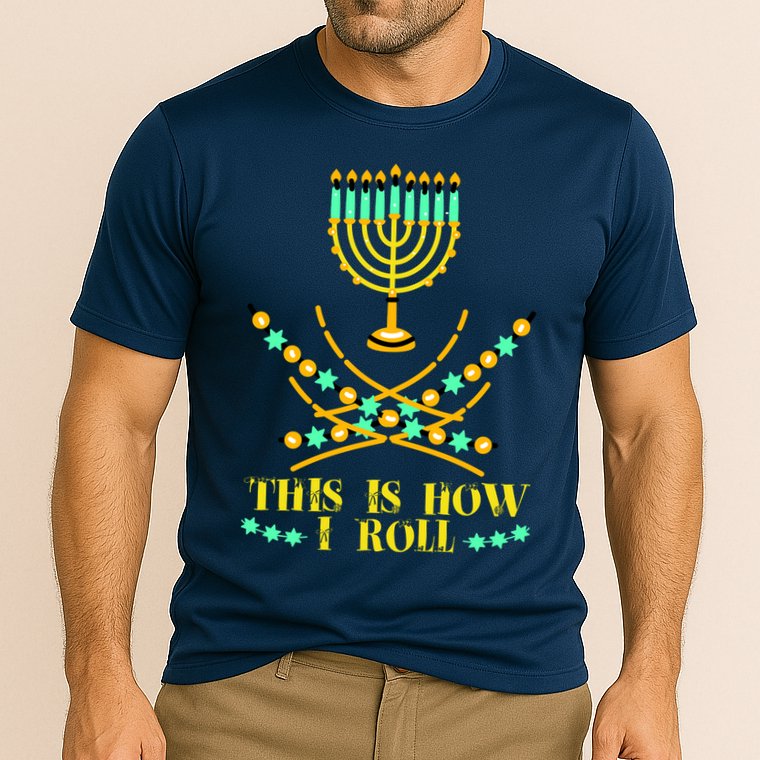 Funny Hanukkah Performance Shirt