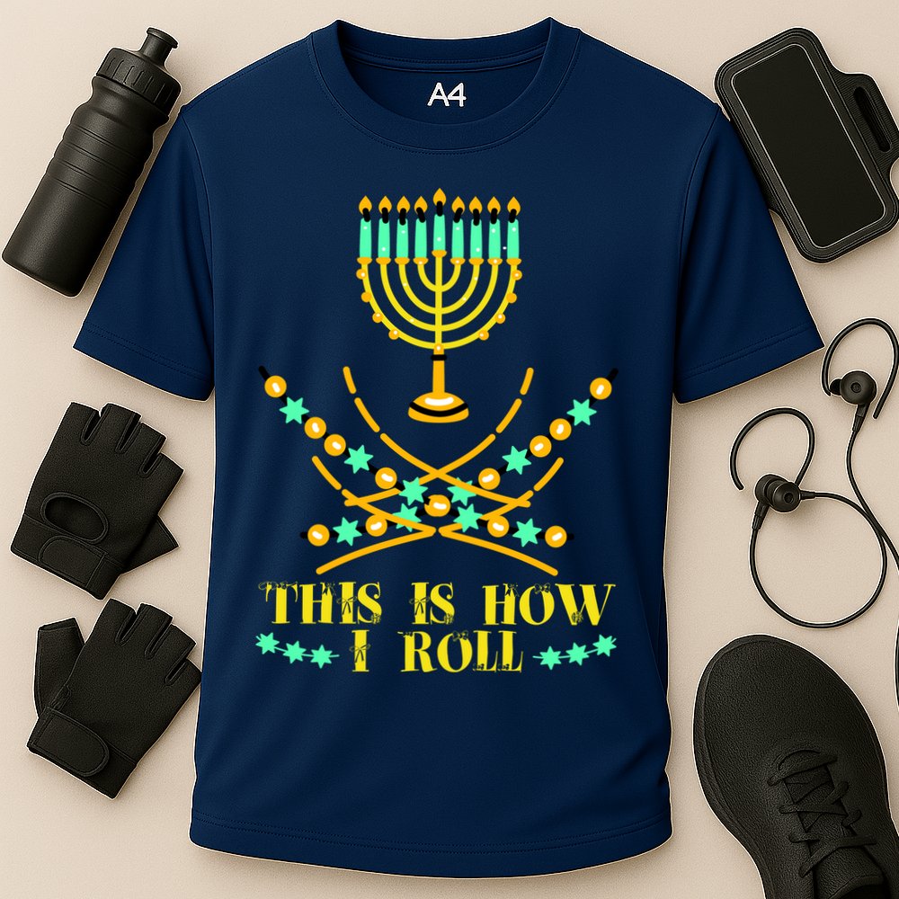 Funny Hanukkah Performance Shirt