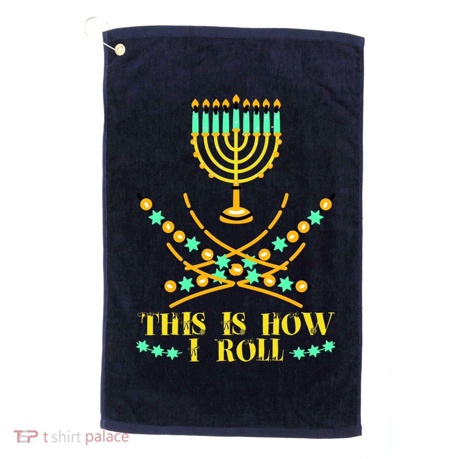 Funny Hanukkah Golf Towel