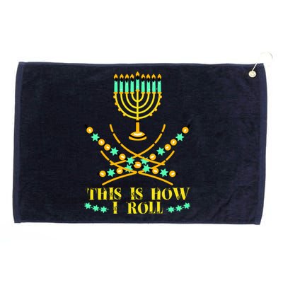 Funny Hanukkah Grommeted Golf Towel