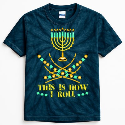 Funny Hanukkah Kids Tie-Dye T-Shirt