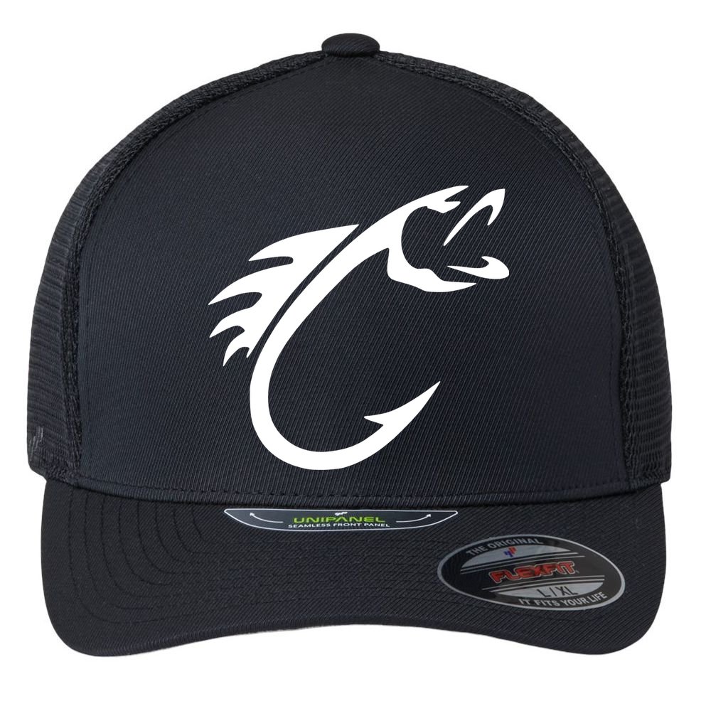 Fish Hook Flexfit Unipanel Trucker Cap