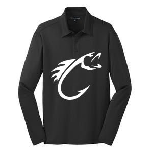 Fish Hook Silk Touch Performance Long Sleeve Polo