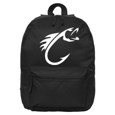 Fish Hook 16 in Basic Backpack