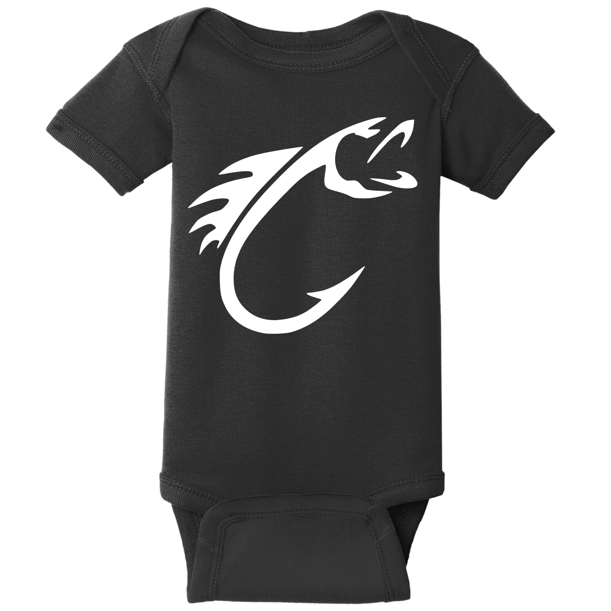 Fish Hook Baby Bodysuit