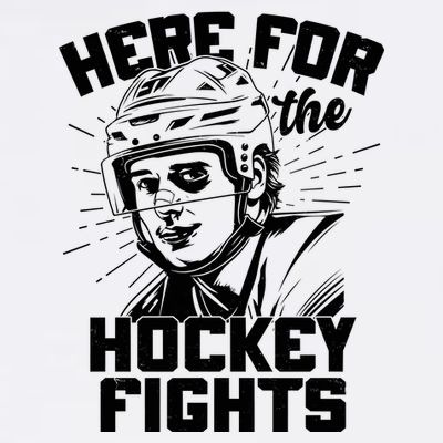 Funny Here For The Hockey Fights T-Shirt