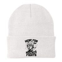 Funny Here For The Hockey Fights Beanie