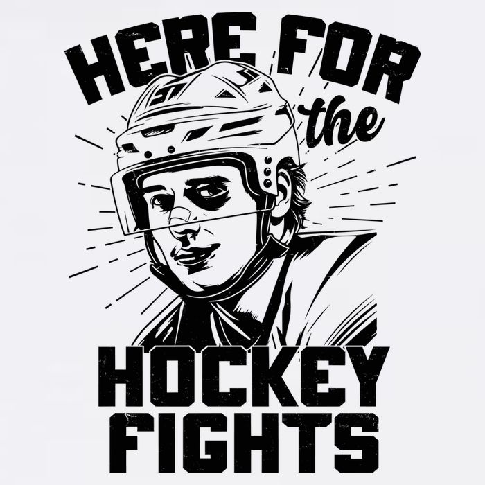 Funny Here For The Hockey Fights Baby Bodysuit