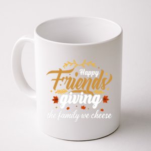 Funny Happy Friendsgiving Turkey Friends Giving Gift Coffee Mug