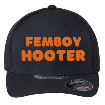 Femboy Hoofer Flexfit Unipanel Trucker Cap