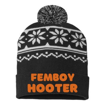 Femboy Hoofer USA-Made Snowflake Beanie