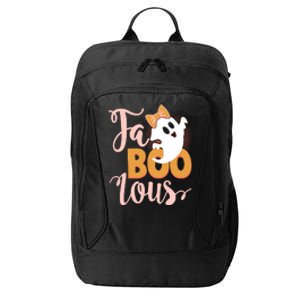 Funny Halloween Fa Boo Lous Ghost City Backpack