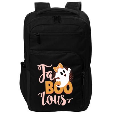 Funny Halloween Fa Boo Lous Ghost Impact Tech Backpack