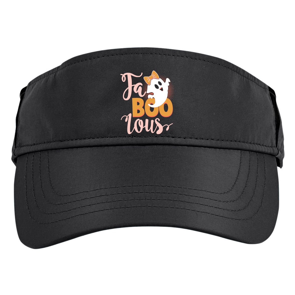 Funny Halloween Fa Boo Lous Ghost Adult Drive Performance Visor