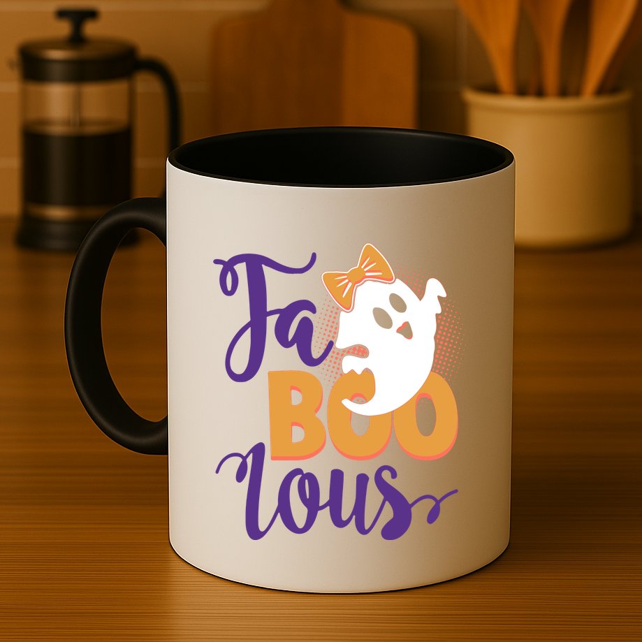 Funny Halloween Fa Boo Lous Ghost Mug
