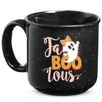 Funny Halloween Fa Boo Lous Ghost 15oz Campfire Ceramic Mug