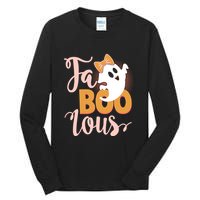 Funny Halloween Fa Boo Lous Ghost Tall Long Sleeve T-Shirt