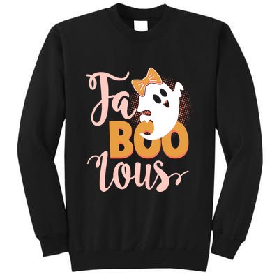 Funny Halloween Fa Boo Lous Ghost Tall Sweatshirt