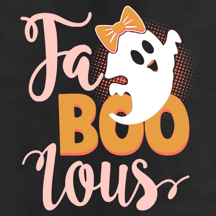 Funny Halloween Fa Boo Lous Ghost 25L Jumbo Tote