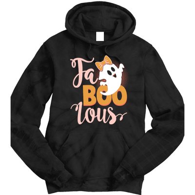 Funny Halloween Fa Boo Lous Ghost Tie Dye Hoodie