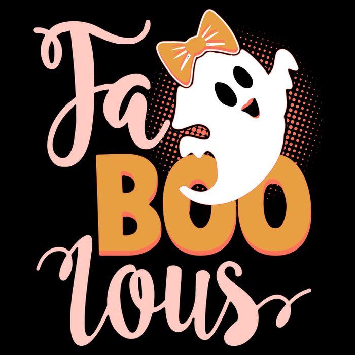 Funny Halloween Fa Boo Lous Ghost Wool Snapback Cap