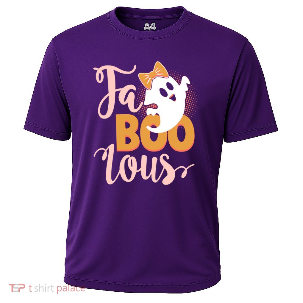 Funny Halloween Fa Boo Lous Ghost Performance Shirt