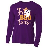 Funny Halloween Fa Boo Lous Ghost Cooling Performance Long Sleeve Crew