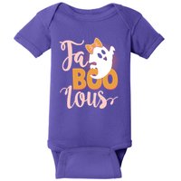 Funny Halloween Fa Boo Lous Ghost Baby Bodysuit