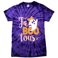 Funny Halloween Fa Boo Lous Ghost Tie-Dye T-Shirt