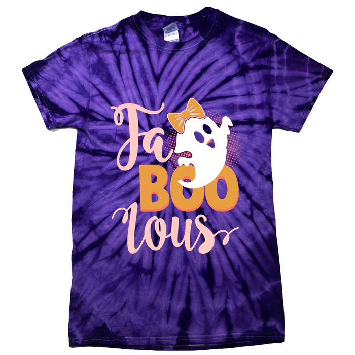 Funny Halloween Fa Boo Lous Ghost Tie-Dye T-Shirt