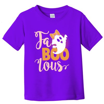 Funny Halloween Fa Boo Lous Ghost Toddler T-Shirt