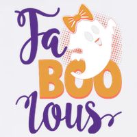 Funny Halloween Fa Boo Lous Ghost Garment-Dyed Sweatshirt