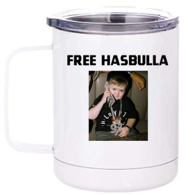 Free Hasbulla 12 oz Stainless Steel Tumbler Cup