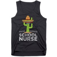 Fun Hilarious Funny School Nurse Tank Top