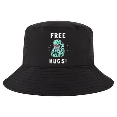 Free Hugs Funny Python Snake Anaconda Joke Cool Comfort Performance Bucket Hat
