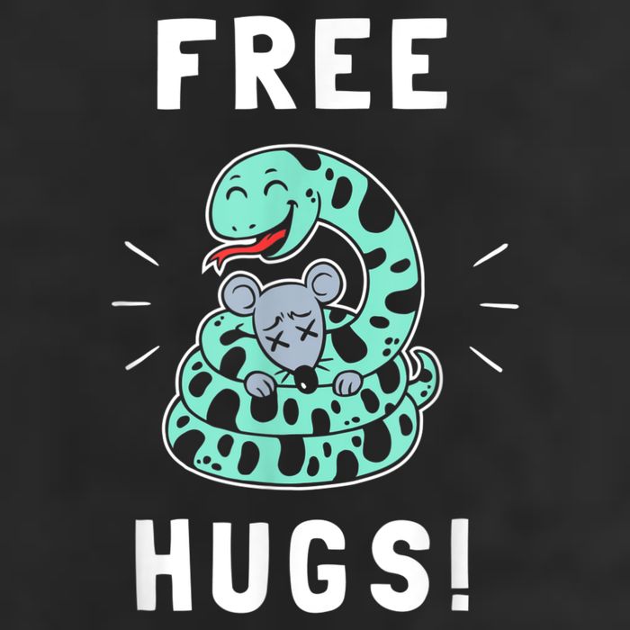 Free Hugs Funny Python Snake Anaconda Joke Cool Comfort Performance Bucket Hat