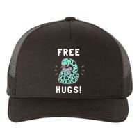 Free Hugs Funny Python Snake Anaconda Joke Yupoong Adult 5-Panel Trucker Hat
