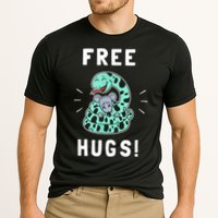 Free Hugs Funny Python Snake Anaconda Joke Performance Shirt
