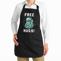Free Hugs Funny Python Snake Anaconda Joke Apron