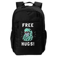 Free Hugs Funny Python Snake Anaconda Joke Backpack