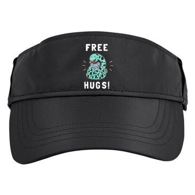 Free Hugs Funny Python Snake Anaconda Joke Adult Drive Performance Visor