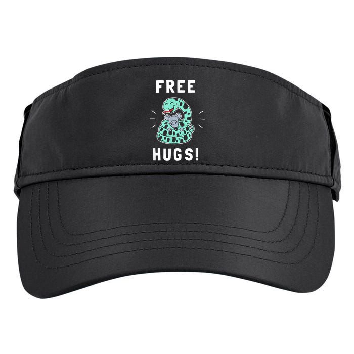 Free Hugs Funny Python Snake Anaconda Joke Adult Drive Performance Visor