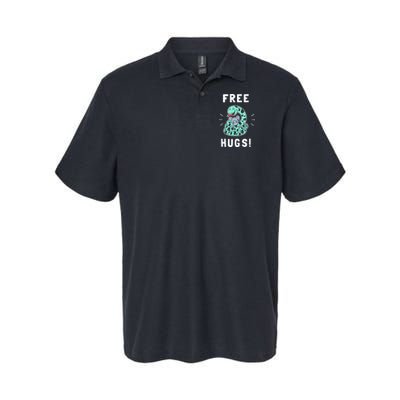 Free Hugs Funny Python Snake Anaconda Joke Polo