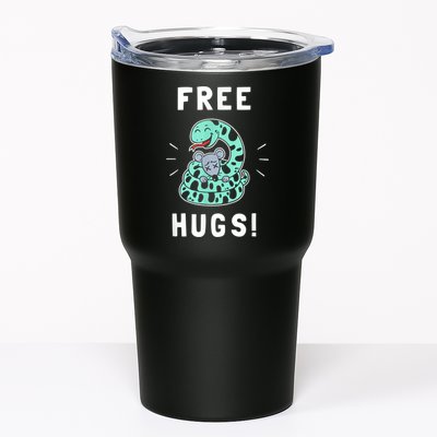 Free Hugs Funny Python Snake Anaconda Joke Tumbler