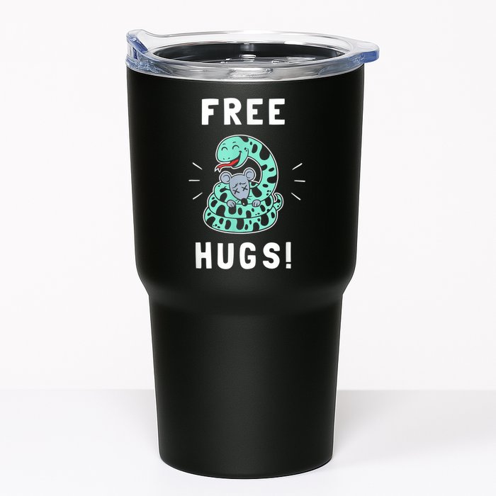 Free Hugs Funny Python Snake Anaconda Joke Tumbler