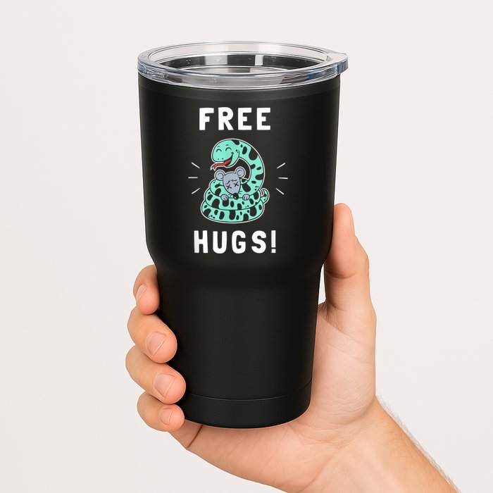 Free Hugs Funny Python Snake Anaconda Joke Tumbler